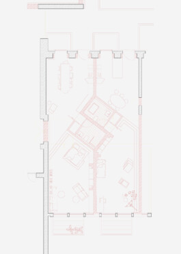 AT-AR23-007 / Grundrissausschnitt - atelier taaas